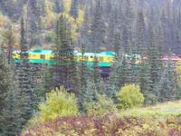 Bahnfahrt zum White Pass