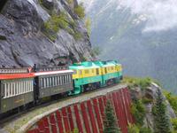 Bahfahrt - Rückfahrt nach Skagway