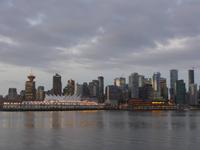 Ankunft in Vancouver am Ende der Kreuzfahrt