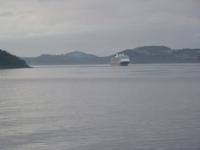 160 Inside Passage - wir werden von der Nordam verfolgt