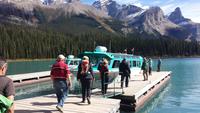 Bootssfahrt auf dem Maligne Lake