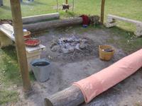 Indieanerleben auf der Hat Creek Ranch