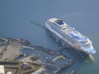 Blick auf die Norwegian Sun