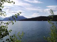Blick auf den Maligne Lake