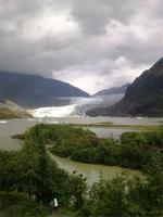 Am Mendenhall-Gletscher bei Juneau