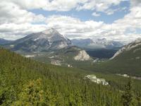 Blick vom Sulphur Mountain