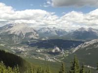 Blick vom Sulphur Mountain