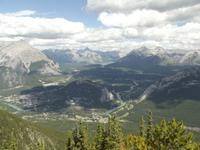 Blick vom Sulphur Mountain