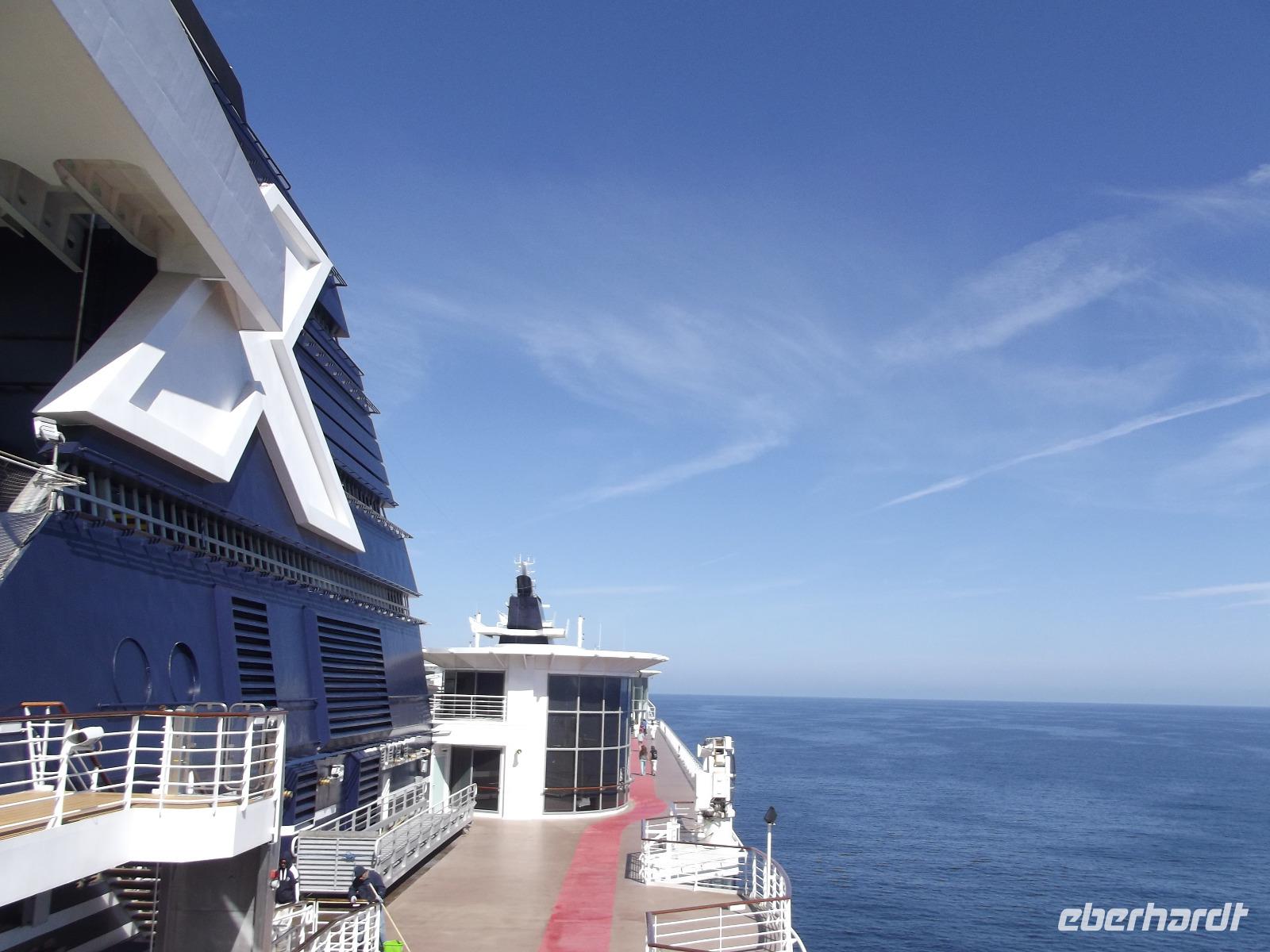 Blick von der Celebrity Infinity