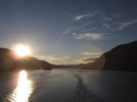 Sonnenuntergang auf See