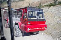 Fahrt mit den Snowcoach auf den Gletscher