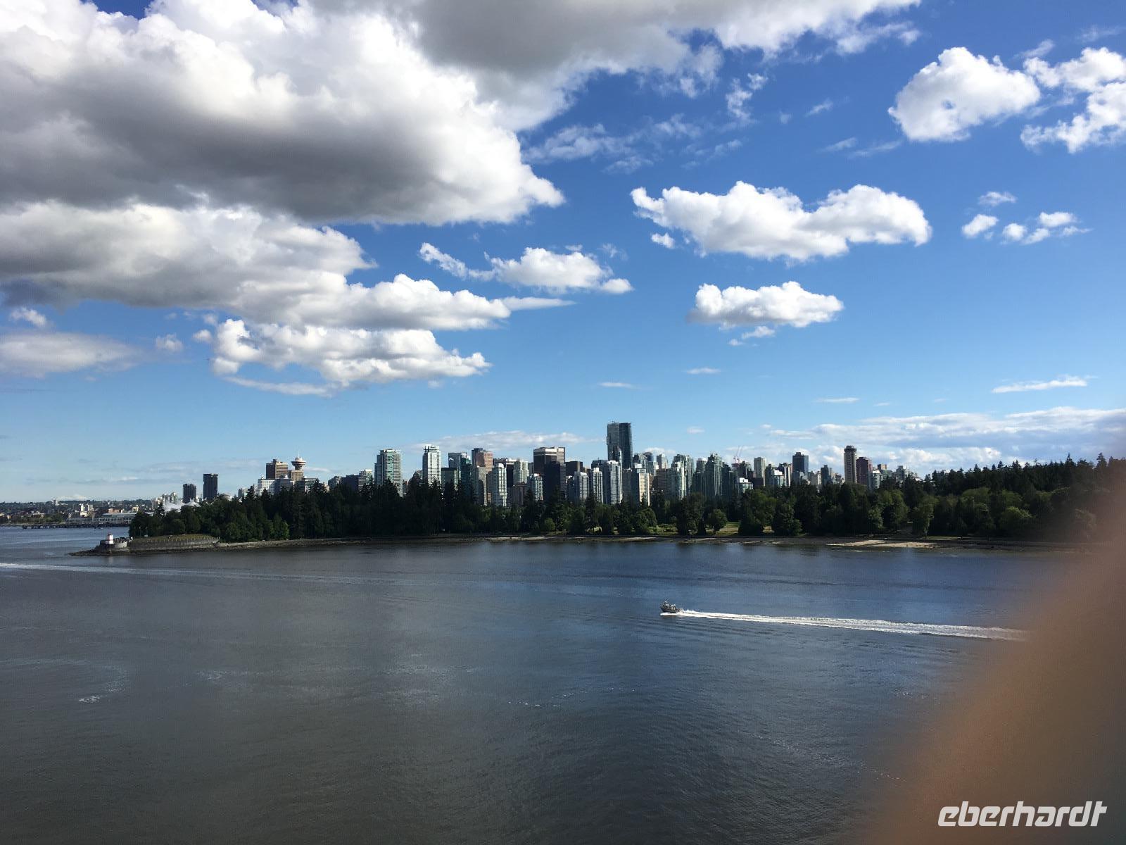 Auslaufen von Vancouver