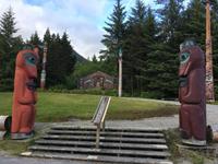 Saxman Eingang zum Langen Haus