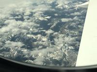 Nach Hause fliegen wir ueber die Rockies