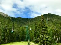 Gondel am Sulphur Mountain
