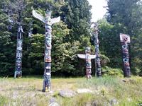 Totempfähle im Stanley Park