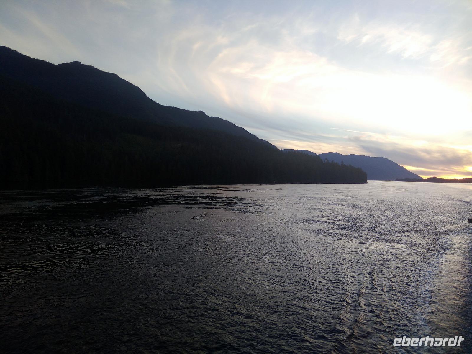 Abendstimmung am letzten Tag auf See