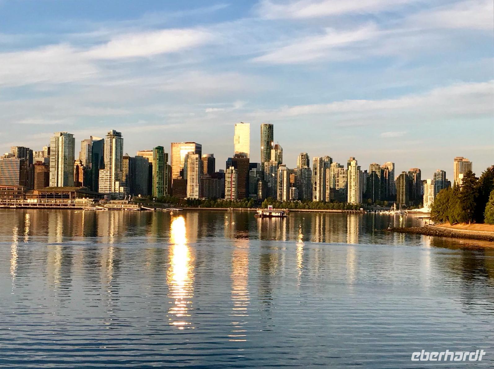 Ankunft in Vancouver