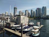 Blick von Granville Island