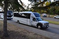 Stadtrundfahrt in Calgary - Unser Bus