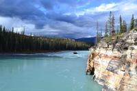Icefields Parkway - Spaziergang an den Athabasca Falls