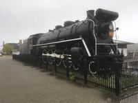 Jasper National Park - Alte Dampflok in Jasper