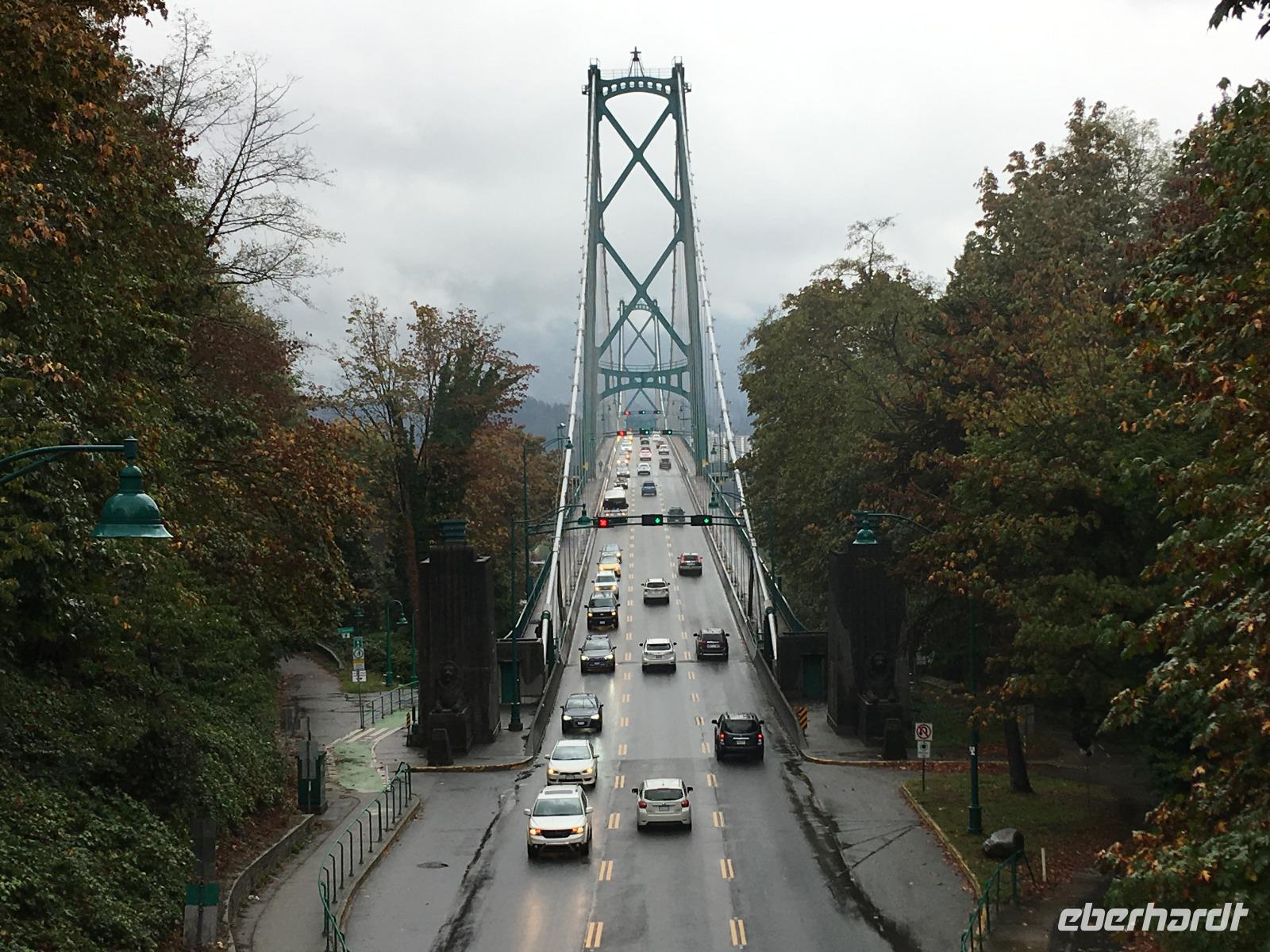 Stadtrundfahrt Vancouver - Lionsgate Bridge