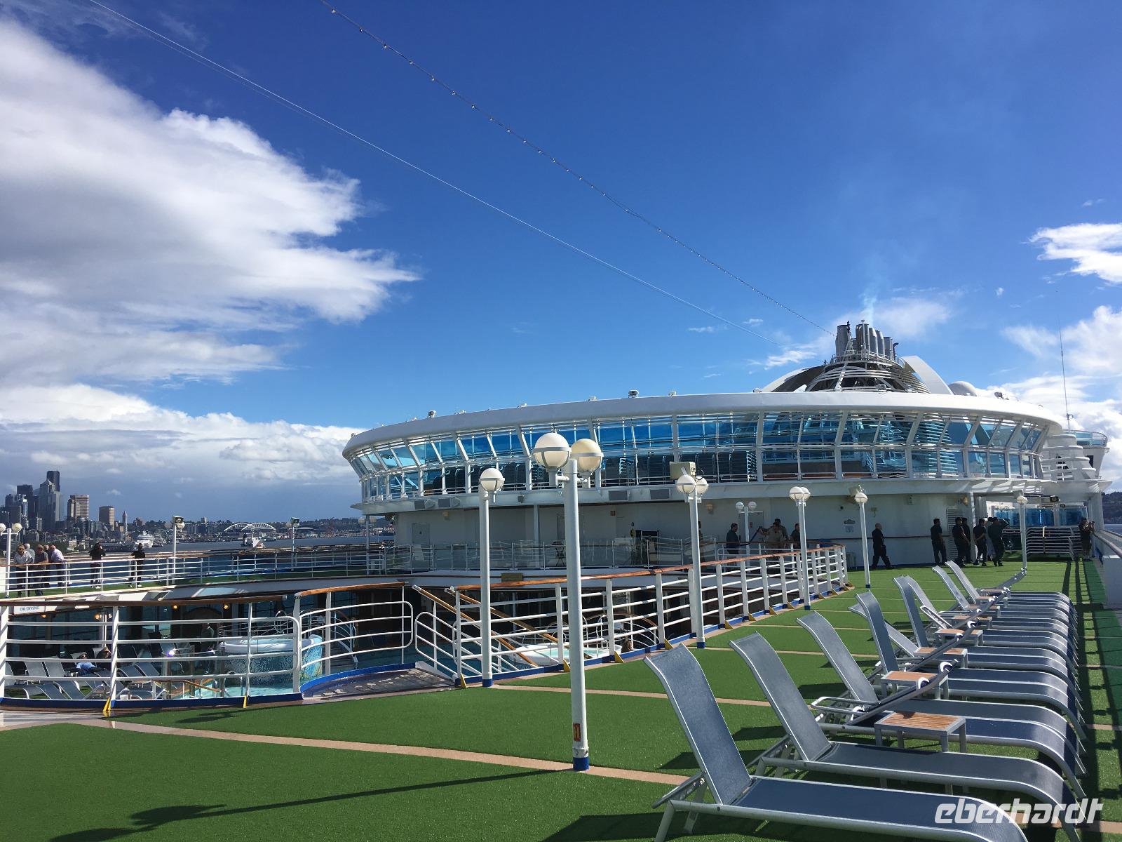 Einschiffung in Seattle