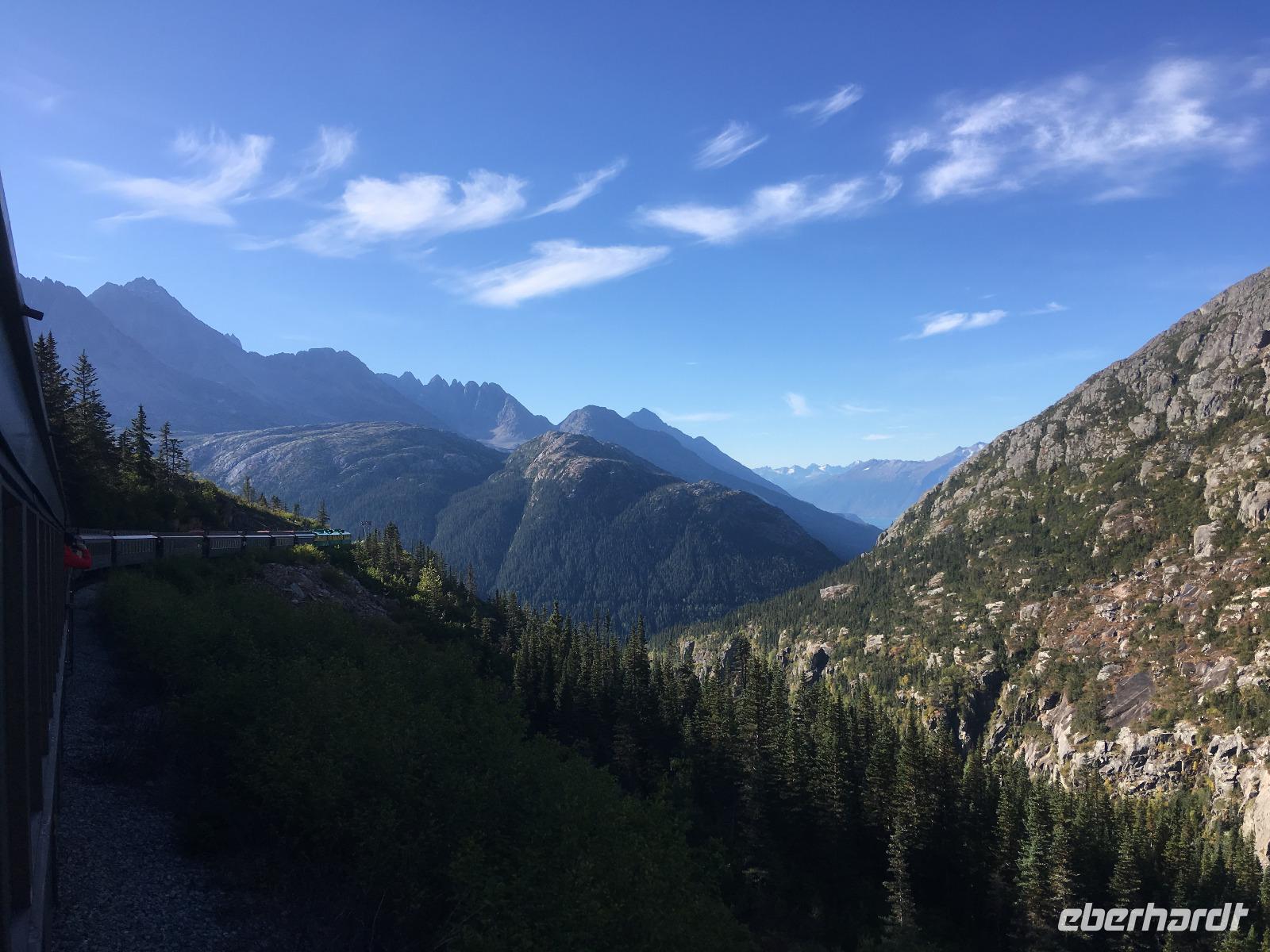 Kreuzfahrt nach Alaska - Skagway & White Pass and Yukon Railway