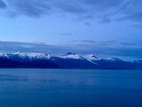Alaska in blauer Abendstimmung
