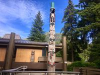 der Haidapfahl in Ketchikan
