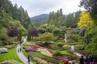 Vancouver Island – The Butchart Gardens, Sunken Garden