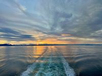 Sonnenuntergang um 21:30