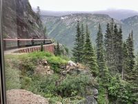 Lustige Bahnfahrt wie die Goldgraeber