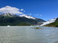 Der Mendenhall Gletscher bei Juneau