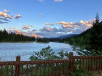 Abendstimmung in Beckers Chalet bei Jasper