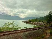 Kamloops Lake, Bahnlinie der CPR