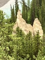Hoodoos, in Banff National Park