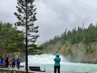 Die Bow Faelle bei Banff