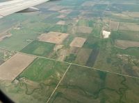 Calgary’s Umgebung von oben 