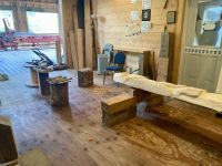 Herstellung Totempfähle, Tongass Rainforest, Ketchikan