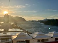 Es wird Abend in der Inside Passage