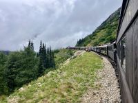 Der historische White Pass Zug