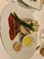 Der servierte Hummer