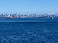 Sogar Mount Baker gruesst uns