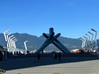 Die olympische Fackel von 2010