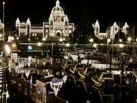 Das Parlament bei Nacht