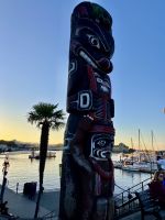 Hafen Totem der Salish 
