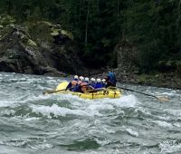 Rafting auf dem Clearwater River