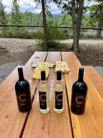 Weinverkostung bei den Wasserfaellen